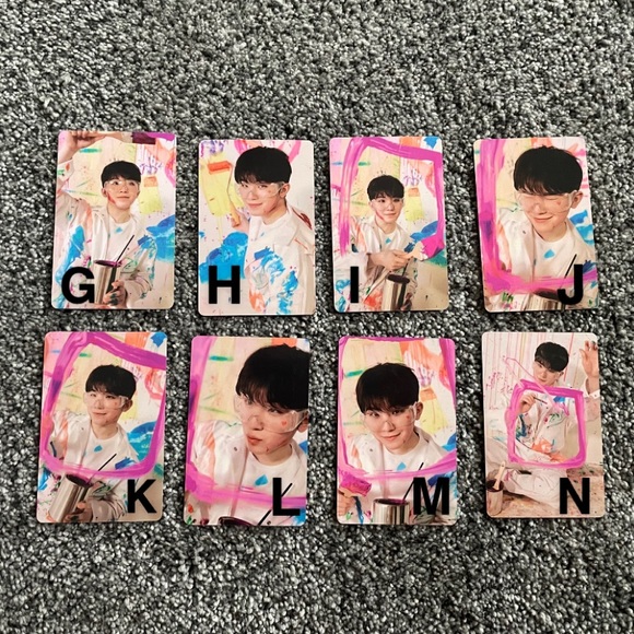 SEVENTEEN PHOTO CARDS (WOOZI) FACE THE SUN - Picture 2 of 3